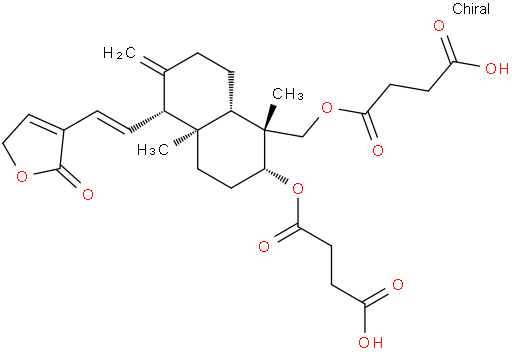 脱水穿心莲内酯琥珀酸半酯