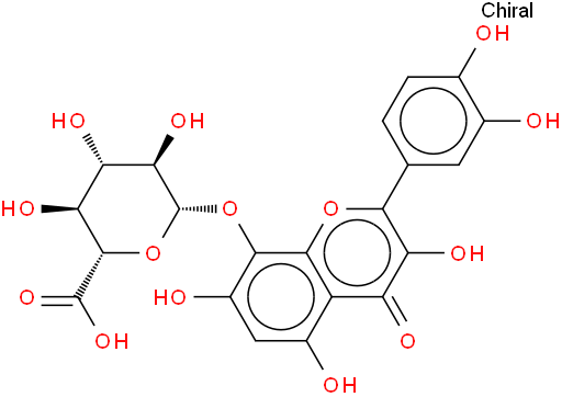 棉皮素-8-O-β-D-葡萄糖醛酸苷