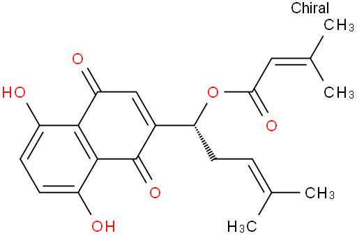 β,β-二甲基丙烯酰紫草素