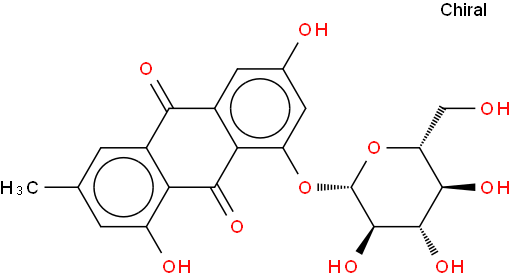 大黄素-8-O-β-D-葡萄糖苷