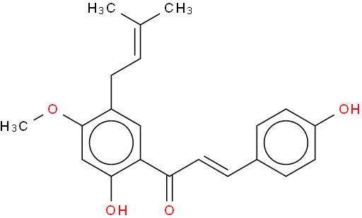 4'-O-甲基补骨脂查耳酮B