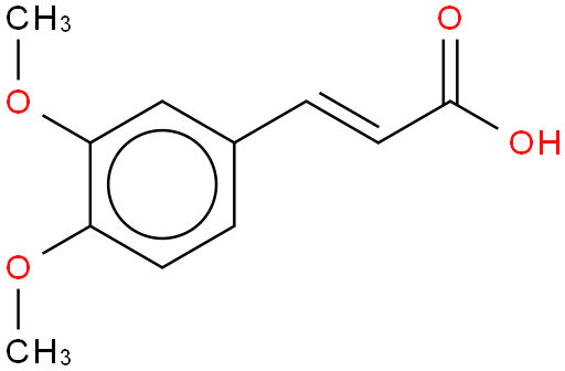 3,4-二甲氧基肉桂酸