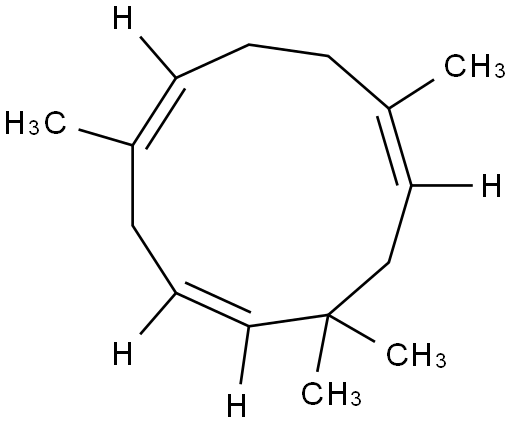 蛇麻烯，α-石竹烯，葎草烯