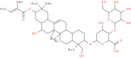 七叶皂苷A，七叶皂苷IA