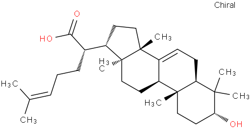 3-α羟基甘遂烷-7,24-二烯-21-酸