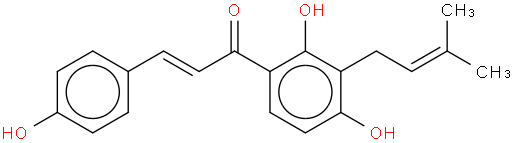 异补骨脂查尔酮，补骨脂乙素