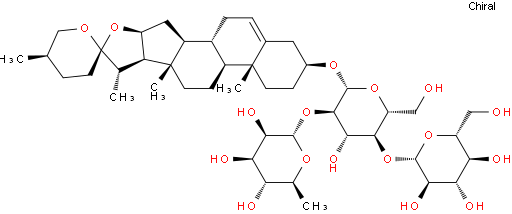 三角叶薯蓣皂苷;三角叶薯蓣皂甙