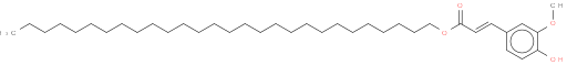 (E)-阿魏酸二十八酯