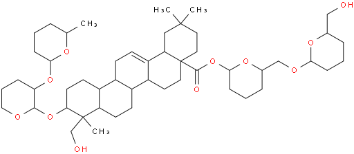 灰毡毛忍冬皂苷甲