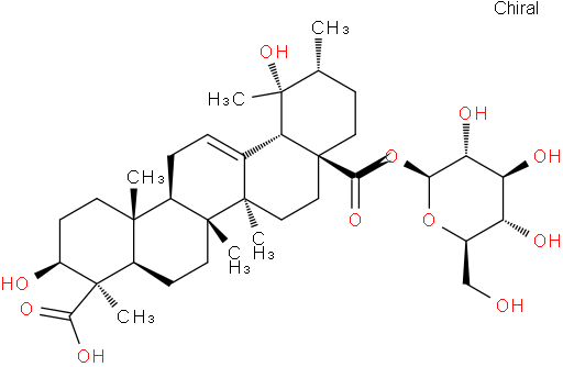 毛冬青皂苷甲