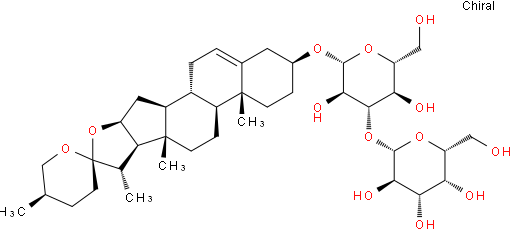 薯蓣皂苷纤维二糖苷