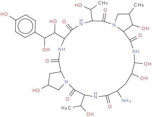 Echinocandin B nucleus