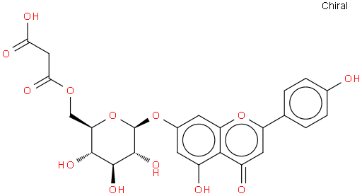 芹菜素-7-O-BEITA-D-(6''-O-丙二酸单酰)-葡萄糖