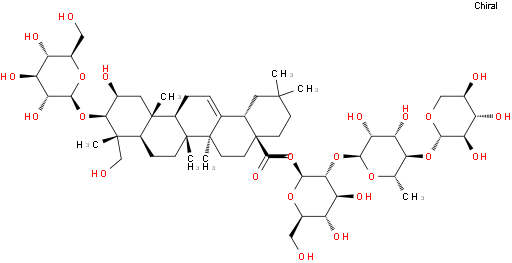 瓜子金皂苷己