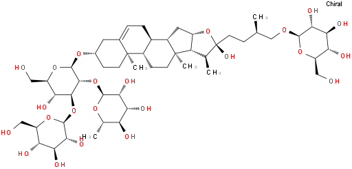 原纤细薯蓣皂甙