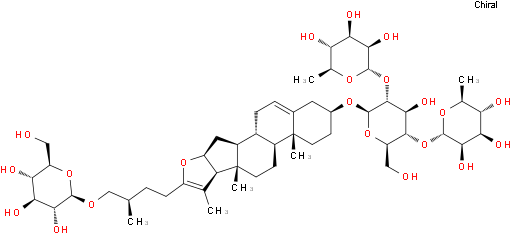 伪原薯蓣皂苷