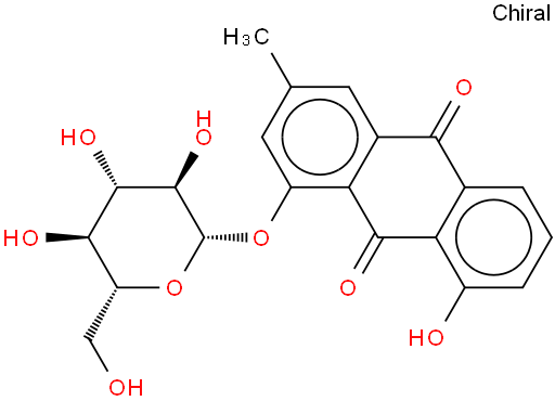 Chrysophanol-1-O-β-D-glucoside