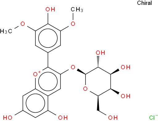 Malvidin 3-galactoside chloride