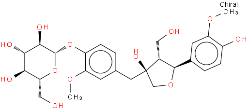 Olivil 4'-O-glucoside