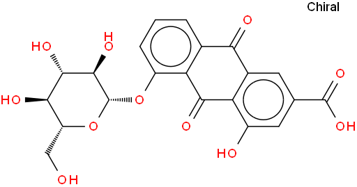 Rhein-5-O-β-D-glucopyranoside