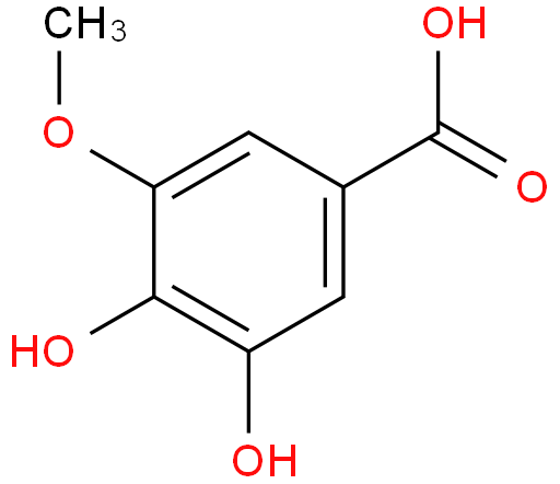 3,4-dihydroxy-5-methoxybenzoic acid