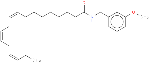 N-(3-Methoxybenzyl)（9Z,12Z,15Z)-octadeca-9,12,15-trienamide