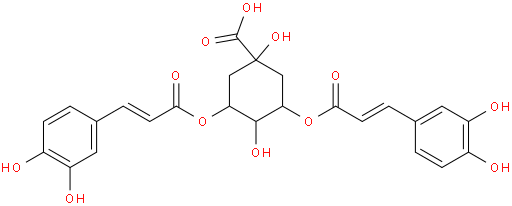 (-)-3,5-Dicaffeoyl quinic acid