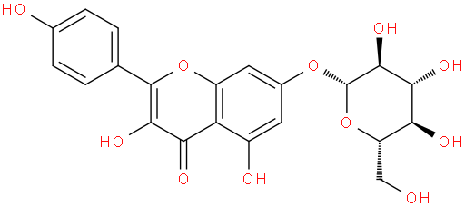 Kaempferol-7-O-β-D-glucopyranoside