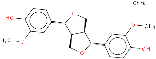 (-)-pinoresinol