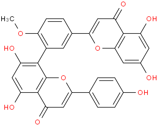 7-去甲基银杏双黄酮